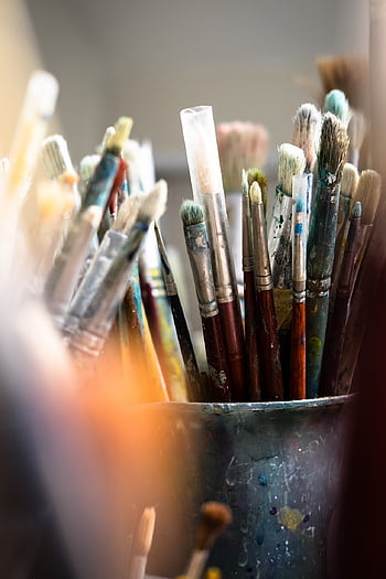 arte, dipingere, spazzola, pittura, colorato, colore, acquerello, artista, creativo, design, creatività