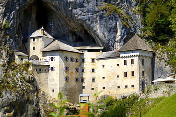 rock, rock Castle, predjamski Jama, slovenia, fortress, sightseeing, castle, architecture, knight's Castle, defense, cave