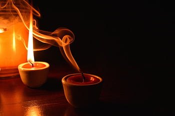 lilin, merokok, cahaya lilin, cahaya gelap, cahaya teh, teh hitam, asap hitam, lilin hitam