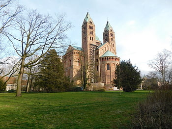 Speyer, Dom, Kirche, Besichtigung, Wahrzeichen, Touristenattraktion, kaiser dom