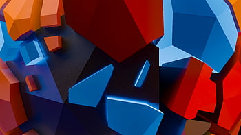 3D abstract art, vibrant geometric shapes, neon finish, dynamic composition, colorful 3D shapes, abstract geometric design, modern abstract art, 3D geometric forms, abstract 3D shapes, neon geometric art, abstract neon shapes