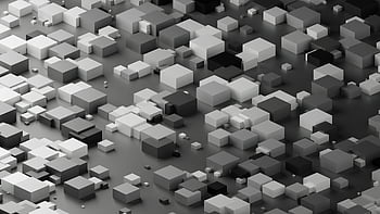 black and white cubes, grayscale cubes, geometric cubes, abstract cubes, repeating pattern, design concepts, black and white shots, grayscale abstract image, geometric shapes, abstract design, black and white design