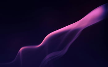 abstract illustration, purple flame, abstract purple smoke, dark background, smooth lines, calming effect, abstract art, purple smoke pattern, abstract design, calming abstract, purple abstract