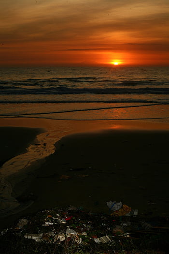 strand, affald, forurening, plast, miljø, troperne, Sydøstasien, vietnam, Muine, vrøvl, kuld