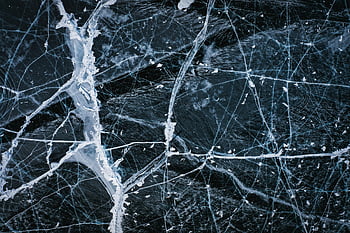 ledové jezero, trhliny s ledem, texturou pozadí, jezero Bajkal, letecký pohled, zimní krásy, zamrzlý povrch, složité vzory, přírodní textura, studené krajiny, zamrzlé jezero