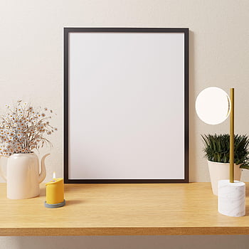 frames, desk, template, decor, decorative, design, mockup, portrait, gallery, home Desk, canvas