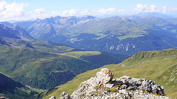 hory, Alpy, švýcarsko, krajina, Příroda, nebe, davos