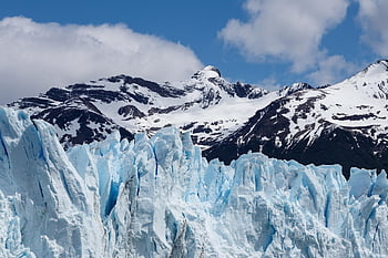 hora, ledovec, zimní, vrchol, útes, perito moreno, Argentina, Patagonia, Příroda, krajina, led