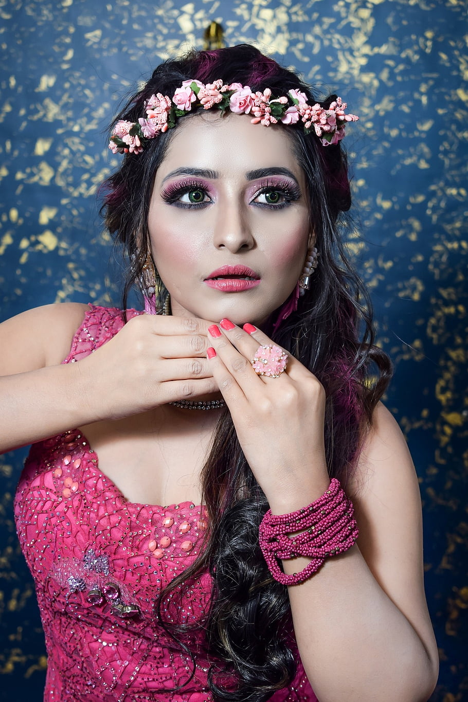 Modelka, žena, dívka, dáma, ženský, ženského modelu, móda, skříň, styl, makeup, kosmetika