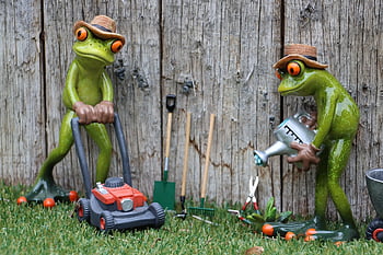 gardener, garden Professionals, professionals, lawn Mower, casting, gardening, garden, vegetable Garden, spade, spring, shovel