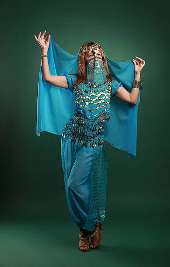 tanečník, žena, Mladá žena, Housis, Sheherazade, jasmín, princezna, břišní tanec, východní styl, arabském stylu, Orientální taneční kostým